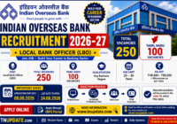 Indian Overseas Bank Recruitment 2026-2027