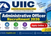 UIIC Administrative Officer Recruitment 2026 – 225 Vacancies | Apply Online