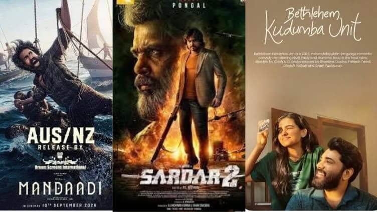 “Thursday & Friday OTT releases of the Week :Amazon Prime Video, JioHotstar, ZEE5, SonyLIV, Sun NXT, Aha, Netflix”Now streaming
